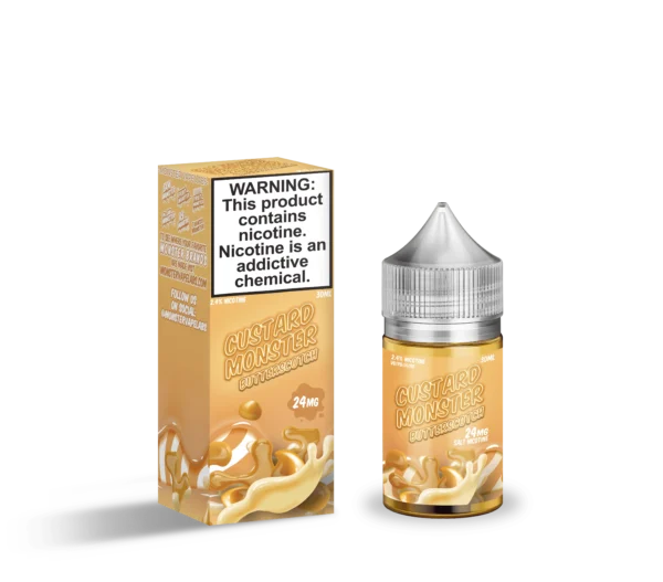 Butter Scotch - Custard Monster Salt E-Liquid 100ML