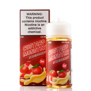 Strawberry - Custard Monster E-Liquid 100ML