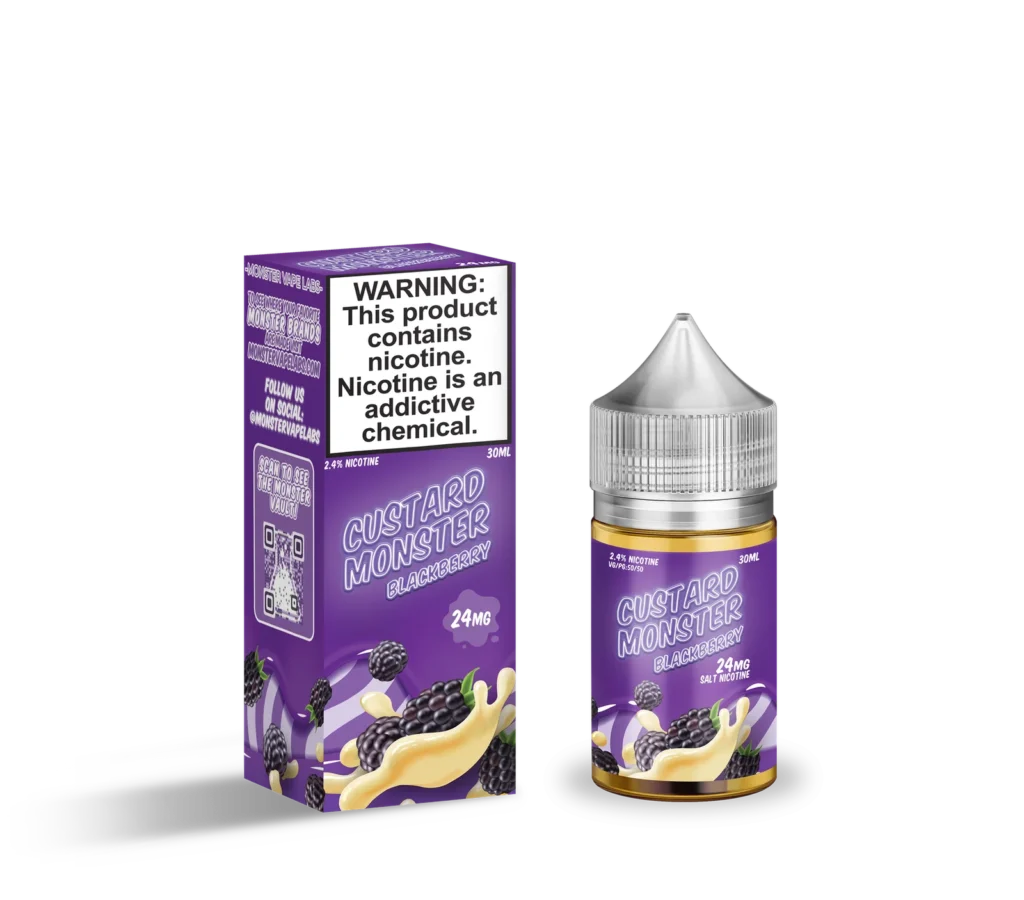 Blackberry – Custard Monster Salt E-Liquid 100ML