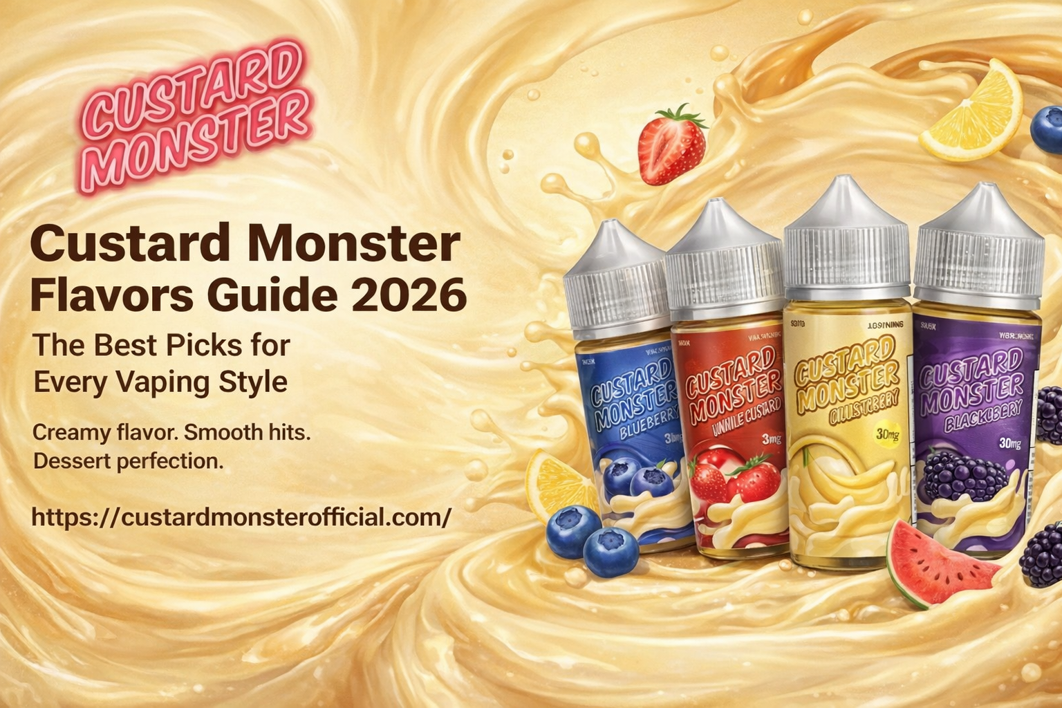 Home 17 Custard Monster Flavors