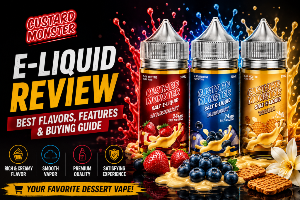 Custard Monster E-Liquid
